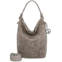 Fritzi aus Preußen Handtasche Umhängetasche Bo03 Sunny Hobo Bag Old Wood braun