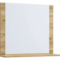 VCM Badspiegel Wandspiegel Bad Ablage Lendas 55x60 cm