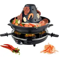 Syntrox Germany Syntrox Tatarenhut Grill Raclette für 6 Personen