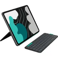 Logitech Flip Folio, QWERTY, US International, 1,9 cm, 1 mm, Apple, iPad Pro 13-inch (M4), iPad Air 13-inch (M2 & M3)
