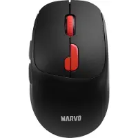 MARVO Scorpion M809W Kabellose Gaming-Maus, USB/Bluetooth, Schwarz, 1600 DPI