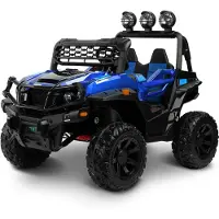 Toyz TIMUS Elektroauto Fahrzeug für Kinder von 3 bis 8 Jahren - Blau