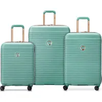 Delsey PARIS Freestyle 4 Double Rolls Trolley L / M / S L Almond mint 74cm