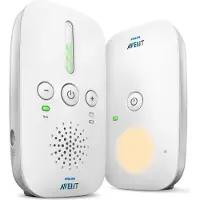 Philips AVENT Audio Monitors Essential SCD502/26 DECT-Audio-Babyphone, DECT-Babyfon, 120 Kanäle, 300 m, 50 m, 300 m, Weiß