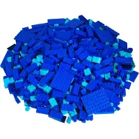 LEGO mix set blau