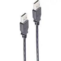 Shiverpeaks BS13-22185, 1,8 m, USB A, USB A, USB 2.0, 0,48 Gbit/s, Schwarz