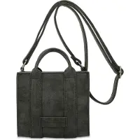 Fritzi aus Preußen Umhängetasche Handtasche Fritzi Square Vintage Crossbody Bag Black Idol schwarz