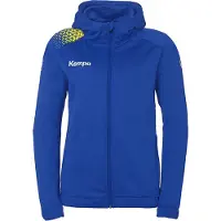 Kempa Damen Kapuzenjacke Ambition 28 200515040 S - Royal/Limonengelb - S