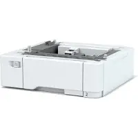 Xerox 550 Blatt + 100 Blatt Doppelbehälter, Einschub, Grau, Hellgrau, Stahl, 1 Stück(e)