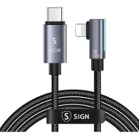 Sign USB-C-auf-Lightning-Kabel 1,2 m, 20 W - Schwarz