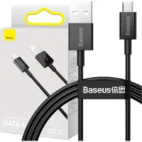 Baseus CAMYS-01, Schwarz, USB A, Micro-USB B, 1 m, Männlich, Männlich