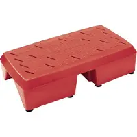 Beco Aquastep Aqua Step rot 67x35x17 cm mit rutschfester Trittfläche für Aquafitness Flachwasser