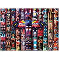 Eurographics Puzzle Legespiel Totem Poles - 1000 Teile Karton
