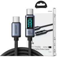 JOYROOM S-CC100A16, 1,2 m, USB C, USB C, USB 2.0, 4,8 Gbit/s, Schwarz