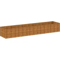 Syfax Hochbeet 479x100x69 cm Cortenstahl