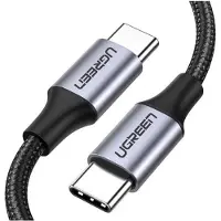UGREEN Kabel Usb-C Do Usb-C Us261 Qc 3.0 Pd 3A 60W 1M (Czarny)