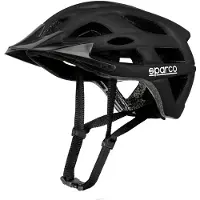 Sparco Fahrradhelm für Erwachsene S099116NR3L L Schwarz