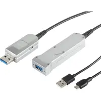 S-Conn Optische USB 3.0 Verlängerung, 50,0m