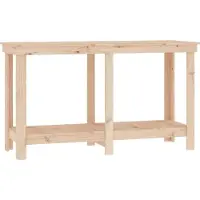 Syfax Werkbank 140x50x80 cm Massivholz Kiefer