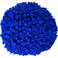 LEGO 2x2 Steine Bausteine Blau - 3003 NEU! Menge 50x