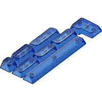 NUPHY Tastenkappen Set für Mechanische Tastatur Crystal mSA PC Keycaps Mystic Indigo