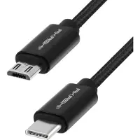 Altadif Micro-USB auf USB-Typ C Ladekabel Aufladen und Synchronisierung – 1m –