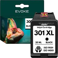 Evoke Patrone für HP 301 ️️ Deskjet 2540 1000 1050 1510 2050 3050 Envy 4504 4500 ️