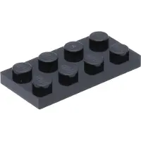 LEGO 50 Stück 3020 Platten Plates 2x4 Part Basic 50 Schwarz