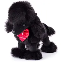 LUMPIN Pudel schwarz Charlie 25 cm 94179