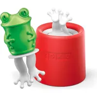 Zoku Eislutscher, Pop Maker, Frosch, Polypropylen/Silikon, BPA frei, Rot - | Tier