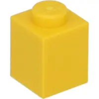 LEGO 50x Stein 1x1, Gelb