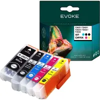 Evoke Patronen für Epson T2621 T2631 T2632 T2633 T2634 ️️ XP510 XP520 XP600 XP605 XP610 XP615 XP620 ️