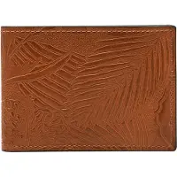 Fossil Geldbörse Palmer FPW Bifold Wallet Dark Brown braun
