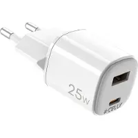 Celly UPTC1USB1USBC25, Drinnen, USB, Weiß