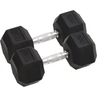 Syfax Kurzhanteln 2 Stk. 10 kg Gesamt Gusseisen