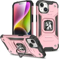 Wozinsky Ring Armor Roségold iPhone 15 Plus Fingerringhülle