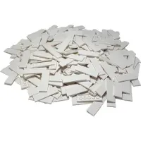 LEGO 250 Fliesen 2x6, Weiß