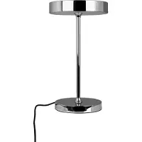 Dyberg Larsen LED-Tischlampe Starlight, chrom, Höhe 26 cm