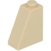 LEGO slope 1x2x2 tan