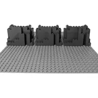LEGO 4x10x6 rock panel dbg