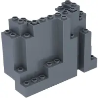 LEGO 4x10x6 rock panel dbg