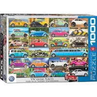 Empireposter 1000 Teile Puzzle Volkswagen Käfer weitgereist