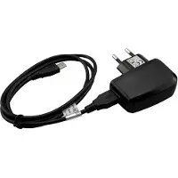 Caseroxx Ladegerät passend für Blackview BV8000 / BV8000 Pro, Set bestehend aus 220V Adapter ( Ausgangsleistung 2.0 Ah ) und Kabel