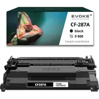 Evoke Toner für HP CF287A Schwarz CF 287A 87A ️️ Laserjet M501 M506 MFP M527 ️