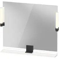 Duravit LED-Spiegel 9 W Sivida 85x65x3,6cm, w g, Leu., au, stl, Gr. sw