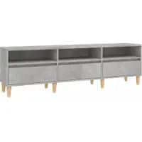 Sonstiges TV-Schrank Betongrau 150x30x44,5 cm Holzwerkstoff