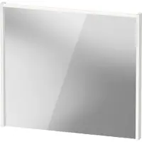Duravit LED-Spiegel D-Code 2.0 80x70x5cm, 6 W, we. matt, Lichtfeld oben
