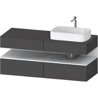 Duravit QA4766018490000 QTG KWTU WH Ek. 1400x550x600 Gt Mt. H