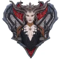 Nemesis Now Diablo Iv Lilith Wall Plaque 30 Cm Figur Mehrfarbig Mehrfarbig One Size