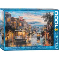 Empireposter Straßenbahnen in San Francisco Classic Cable Cars 1000 Teile Puzzle Format 68x48